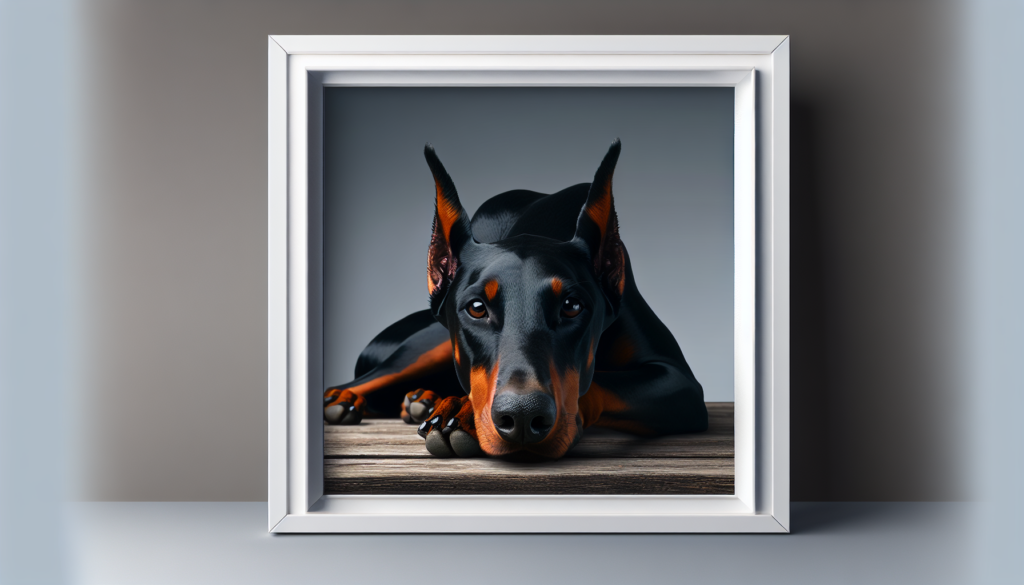 At what age do Dobermans become protective?