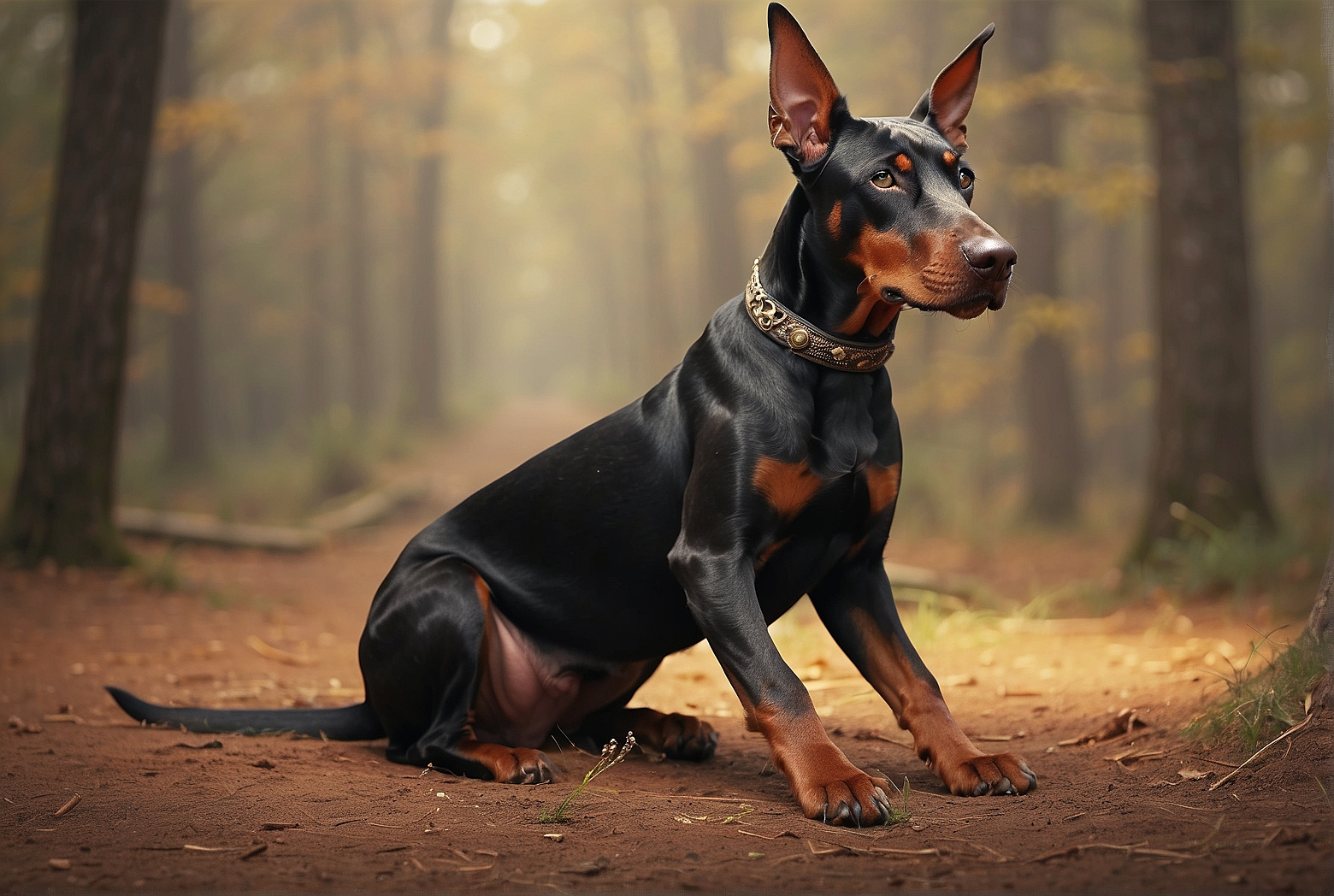 Can Dobermans Be Left Alone?