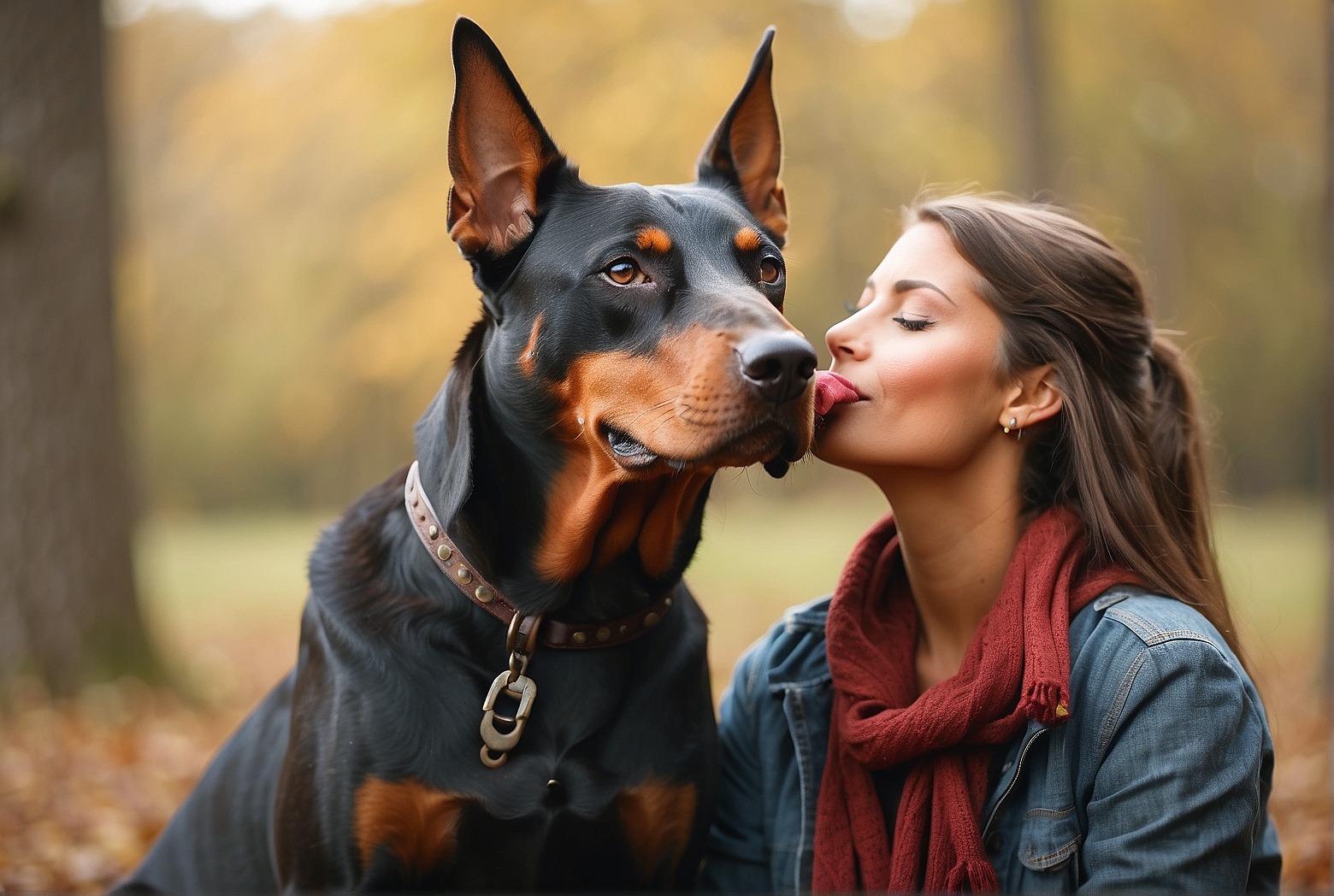 The Surprising Reason Why Dobermans Lick Their Owners