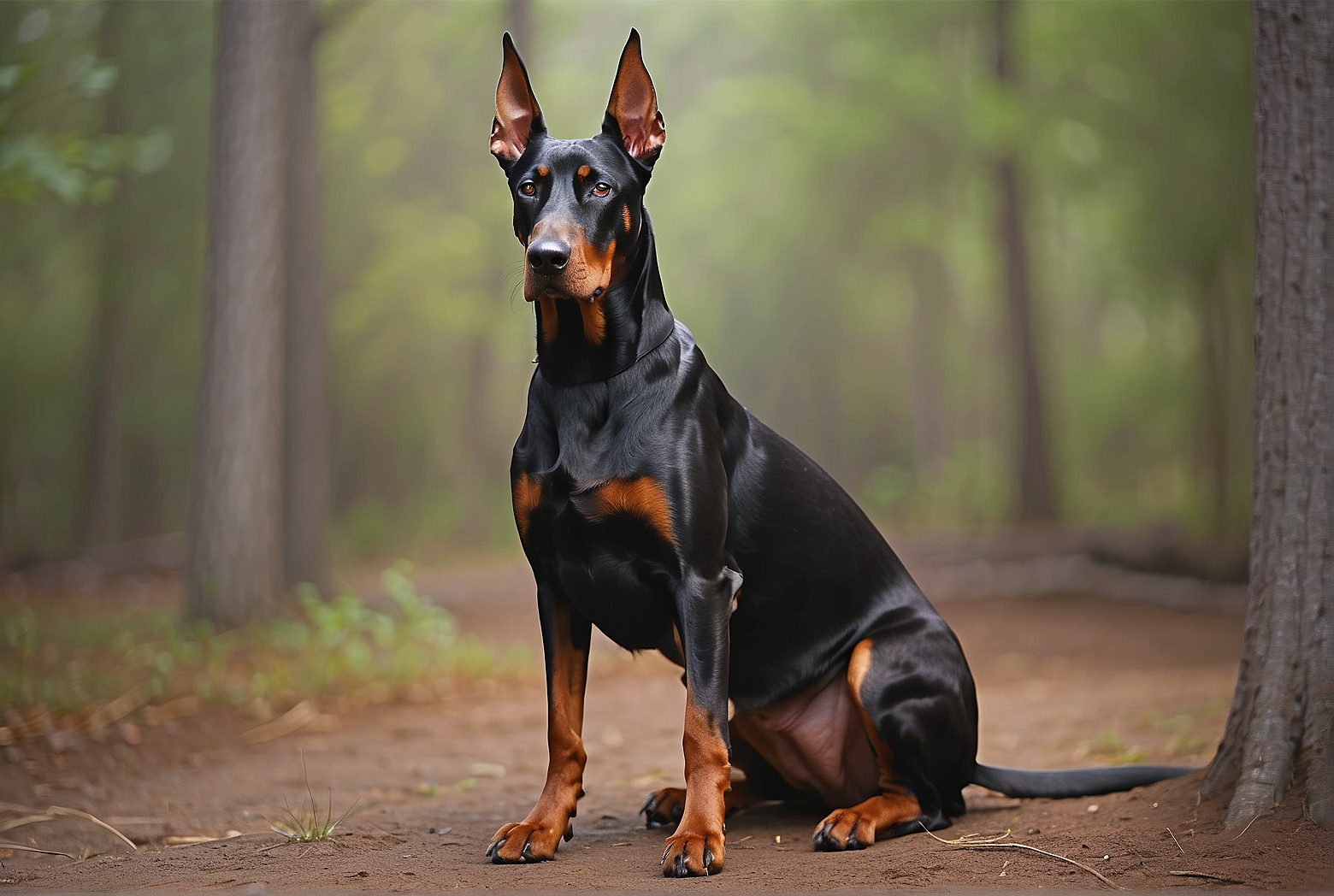 Tips for Keeping Your Doberman’s Coat Shiny