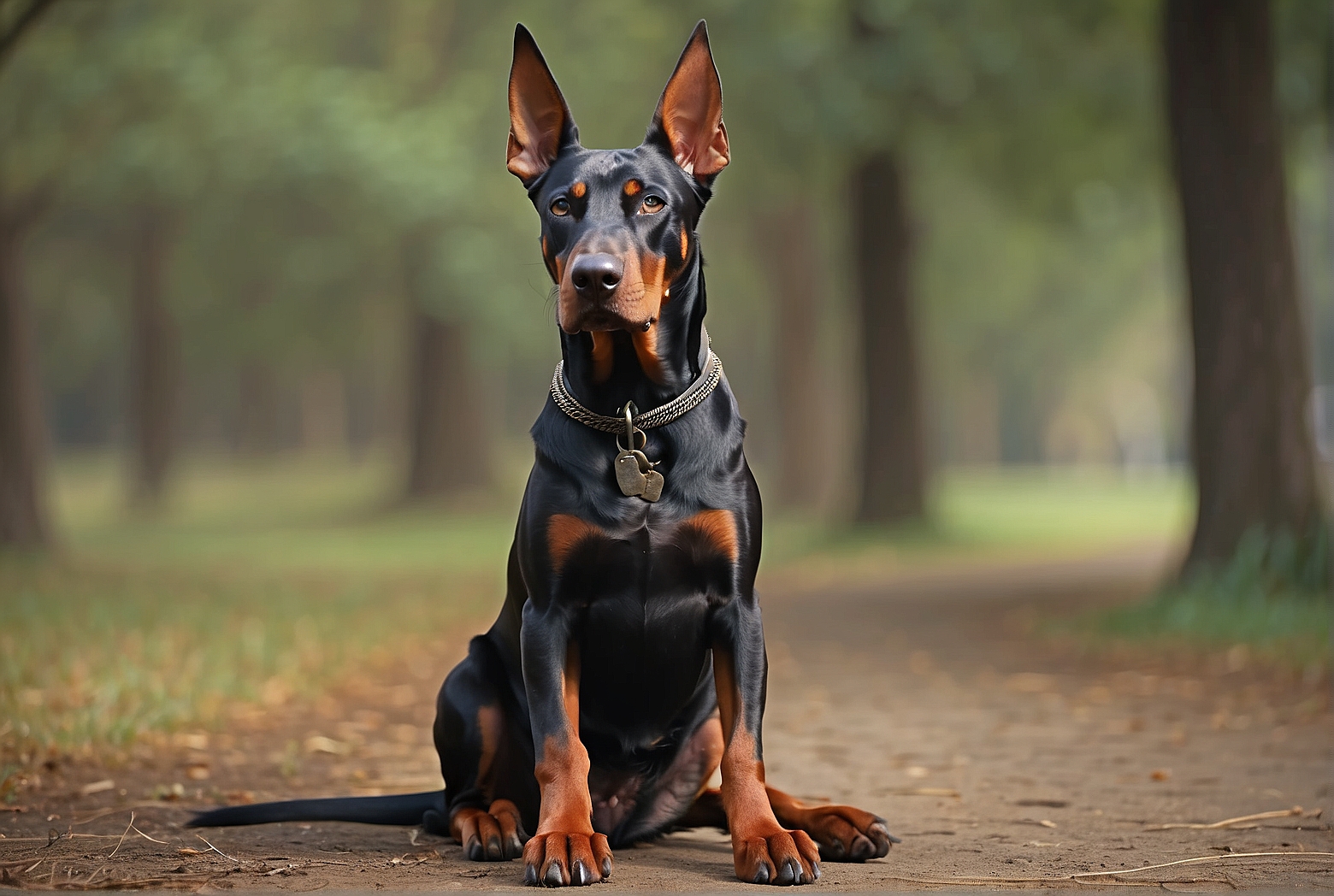 What are the different types of Dobermans?
