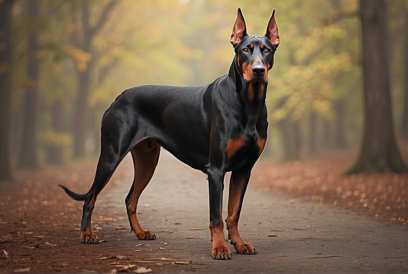 What is the Average Length of a Doberman?